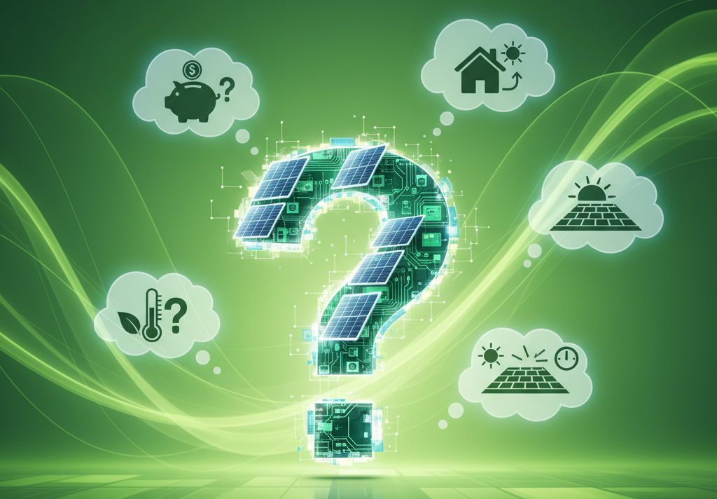 placas solares dúvidas