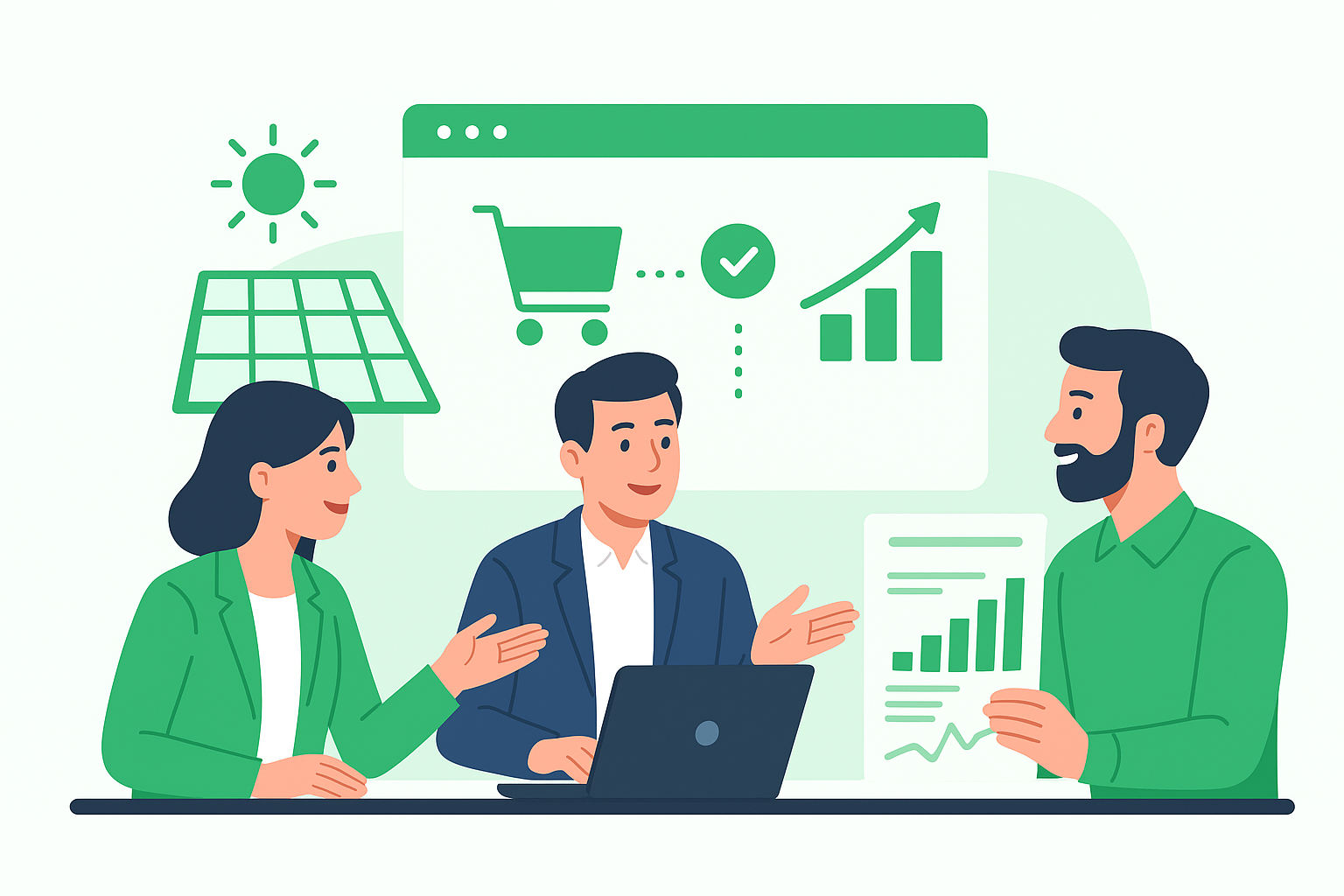 como vender energia solar