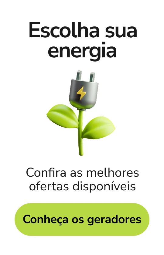 escolha a sua energia