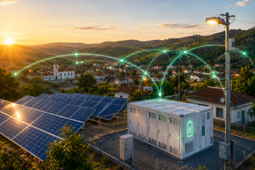 Serra da Saudade energia solar